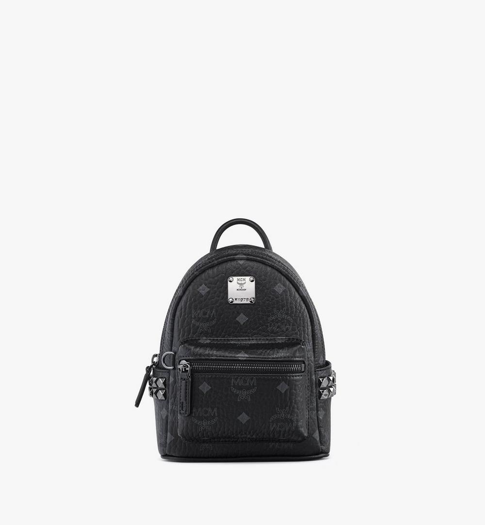 Stark Bebe Boo Side Studs Backpack in Visetos 1 Stark Bebe Boo Side Studs Backpack in Visetos 1